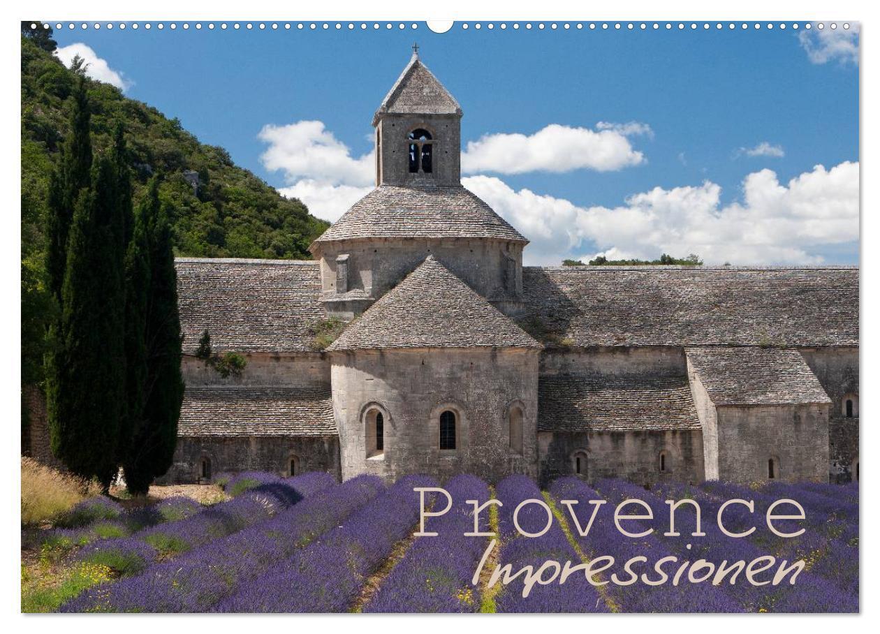 Cover: 9783435730599 | Provence Impressionen (Wandkalender 2025 DIN A2 quer), CALVENDO...