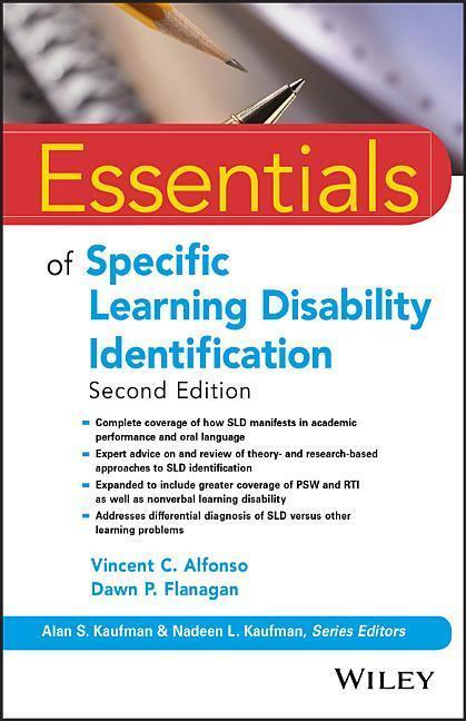 Cover: 9781119313847 | Essentials of Specific Learning Disability Identification | Buch