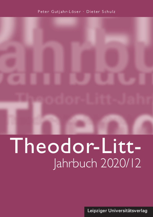 Cover: 9783960233633 | Theodor-Litt-Jahrbuch 2020/12: Bildung in Demokratie und Diktatur