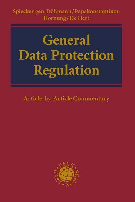 Cover: 9783406743863 | General Data Protection Regulation | Döhmann (u. a.) | Buch | Englisch
