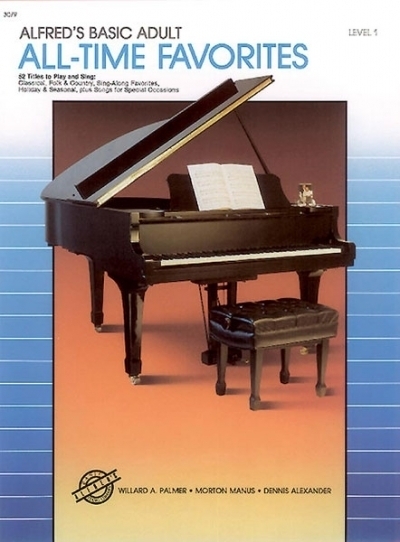Cover: 9780739009093 | Alfred's Basic Adult Piano Course: All-Time Favorites Book 1 | Buch
