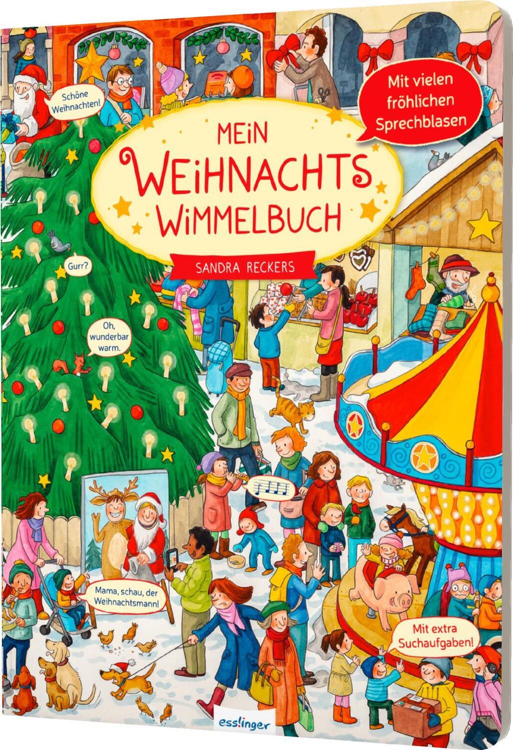 Cover: 9783480239290 | Mein Weihnachts-Wimmelbuch | Sandra Reckers | Buch | Pappbilderbuch