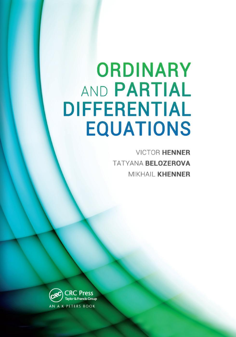 Cover: 9780367380373 | Ordinary and Partial Differential Equations | Victor Henner (u. a.)