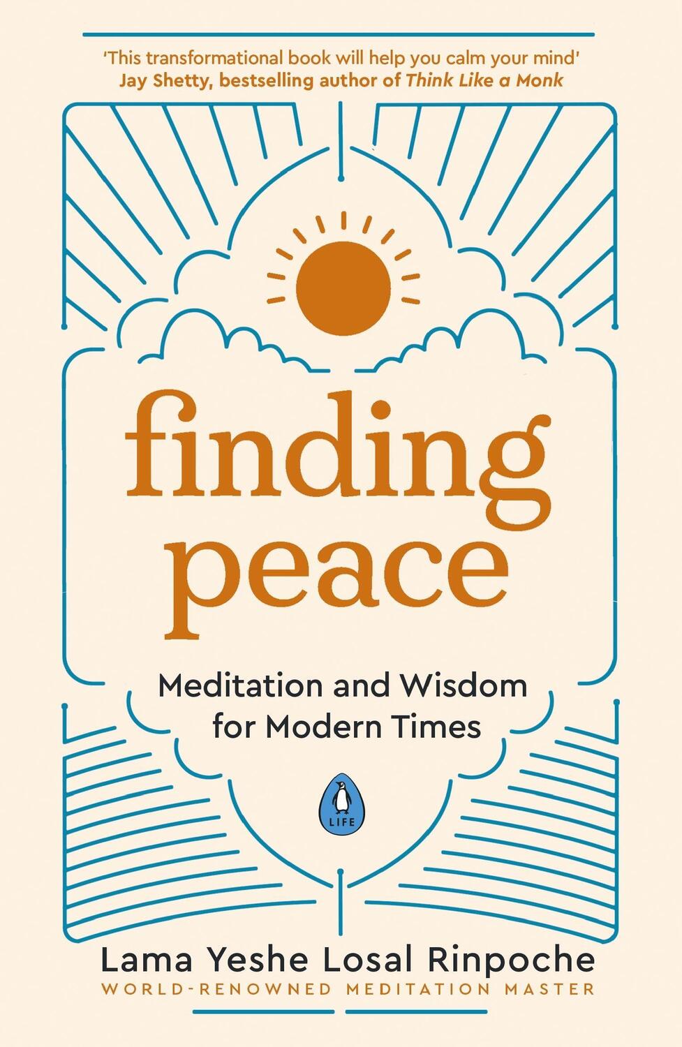 Cover: 9780241523001 | Finding Peace | Meditation and Wisdom for Modern Times | Rinpoche