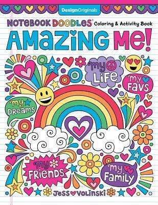 Cover: 9781497203396 | Notebook Doodles Amazing Me: Coloring &amp; Activity Book | Jess Volinski