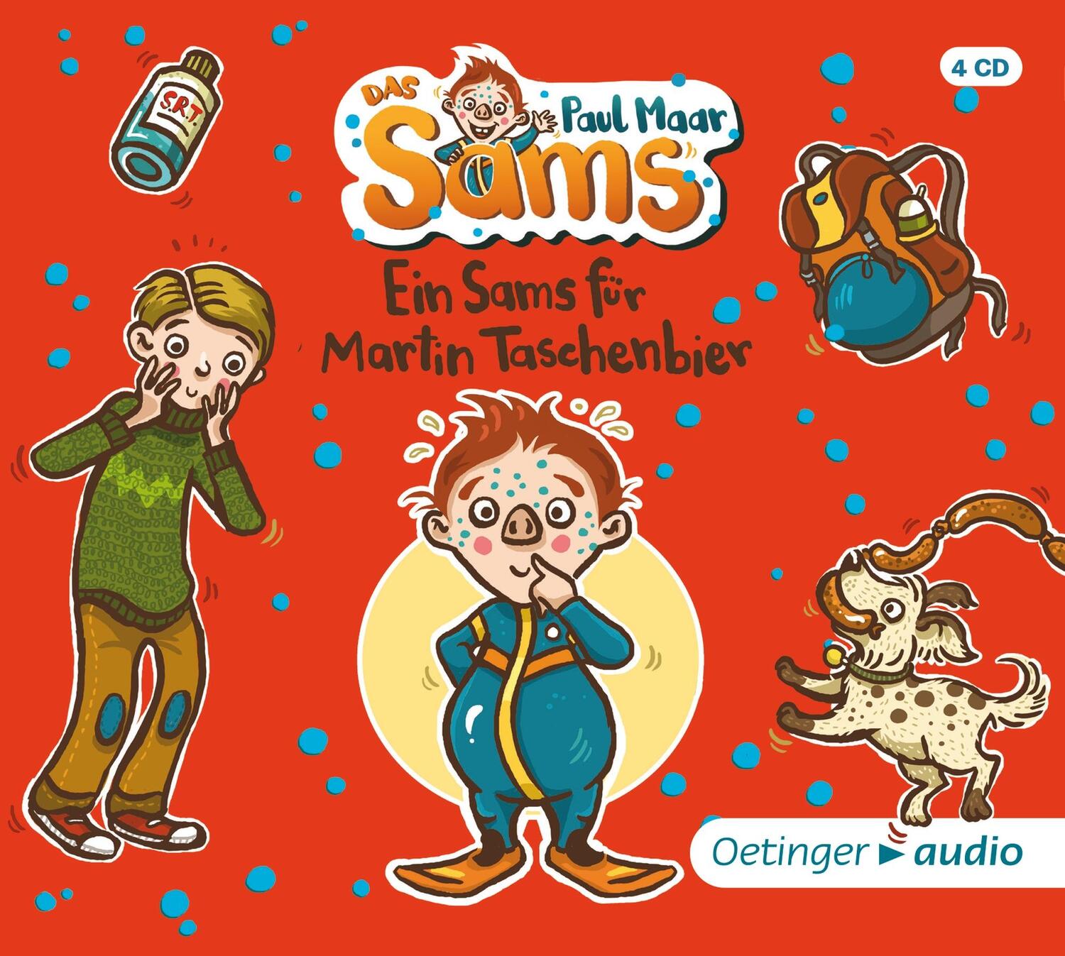 Cover: 9783837311075 | Ein Sams für Martin Taschenbier (4CD) | Paul Maar | Audio-CD | Sams