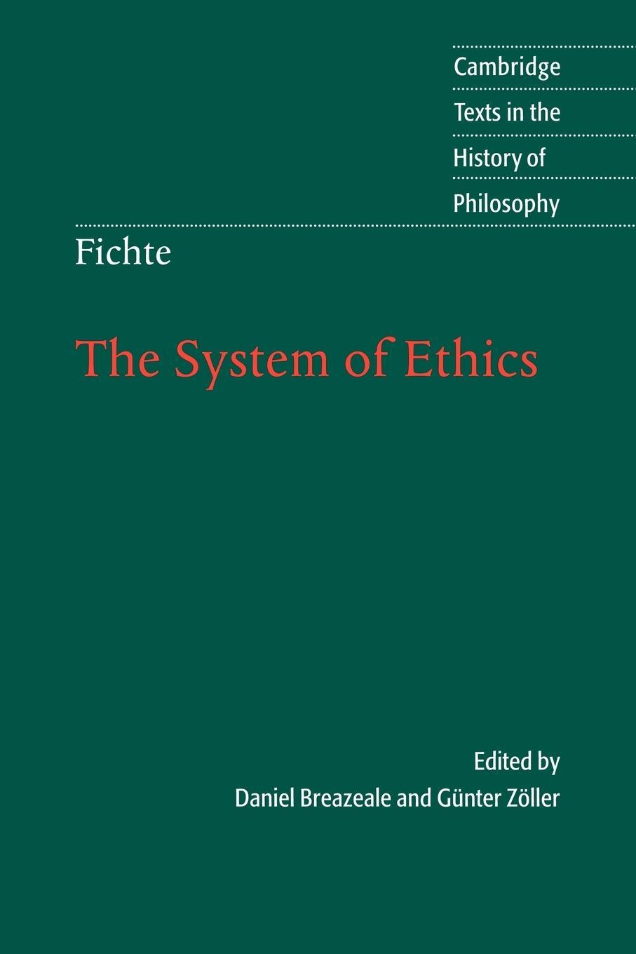 Cover: 9780521577670 | The System of Ethics | Johann Gottlieb Fichte | Taschenbuch | Englisch