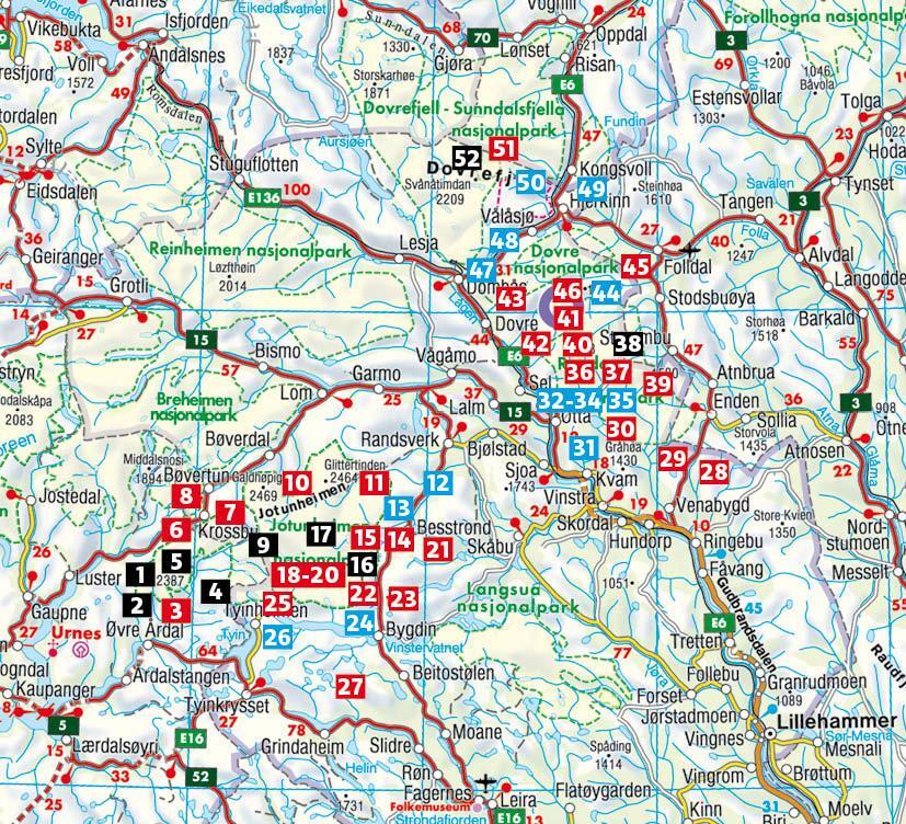 Bild: 9783763346745 | Norwegen Jotunheimen - Rondane - Dovrefjell | 52 Touren mit GPS-Tracks