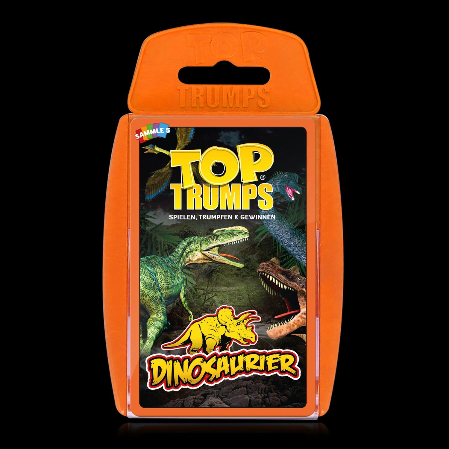 Cover: 4035576047148 | Top Trumps Dinosaurier | Spiel | Deutsch | 2021 | Winning Moves