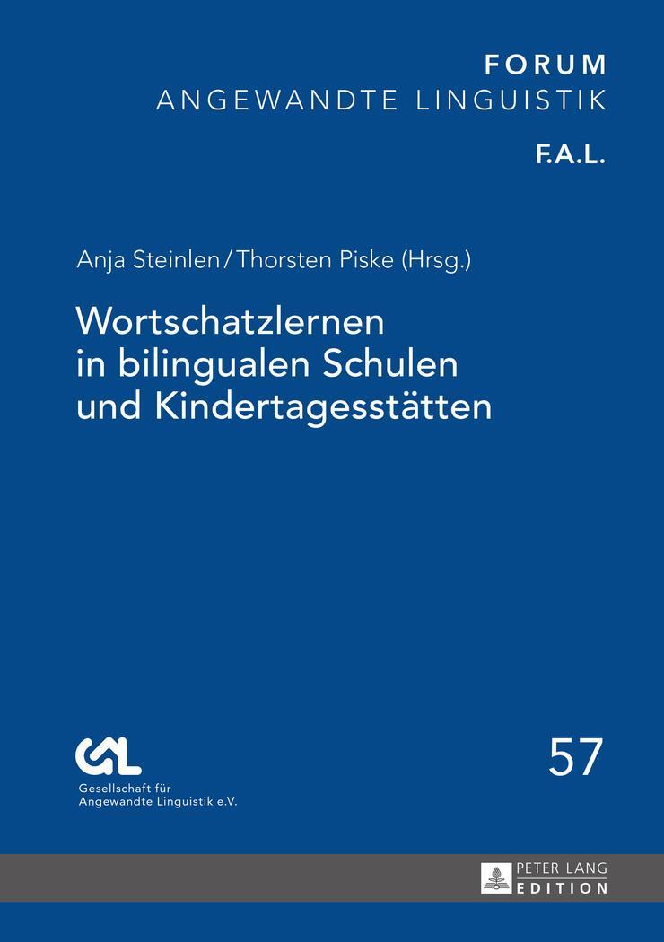 Cover: 9783631656488 | Wortschatzlernen in bilingualen Schulen und Kindertagesstätten | Buch