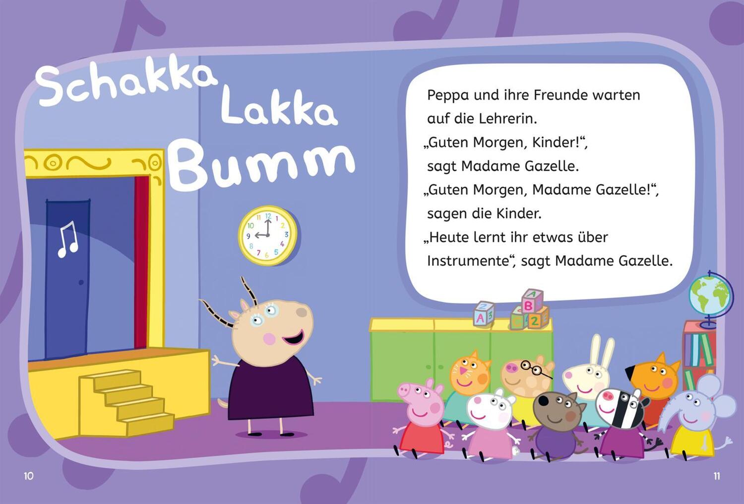 Bild: 9783551690371 | Peppa Wutz: Schul-Geschichten mit Peppa Pig | Steffi Korda | Buch