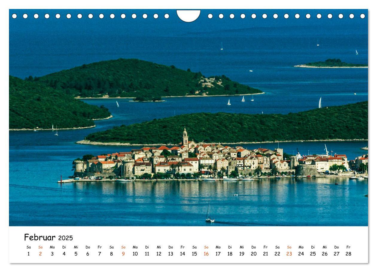 Bild: 9783435316922 | Dalmatiens Süden, Peljesac und Korcula (Wandkalender 2025 DIN A4...