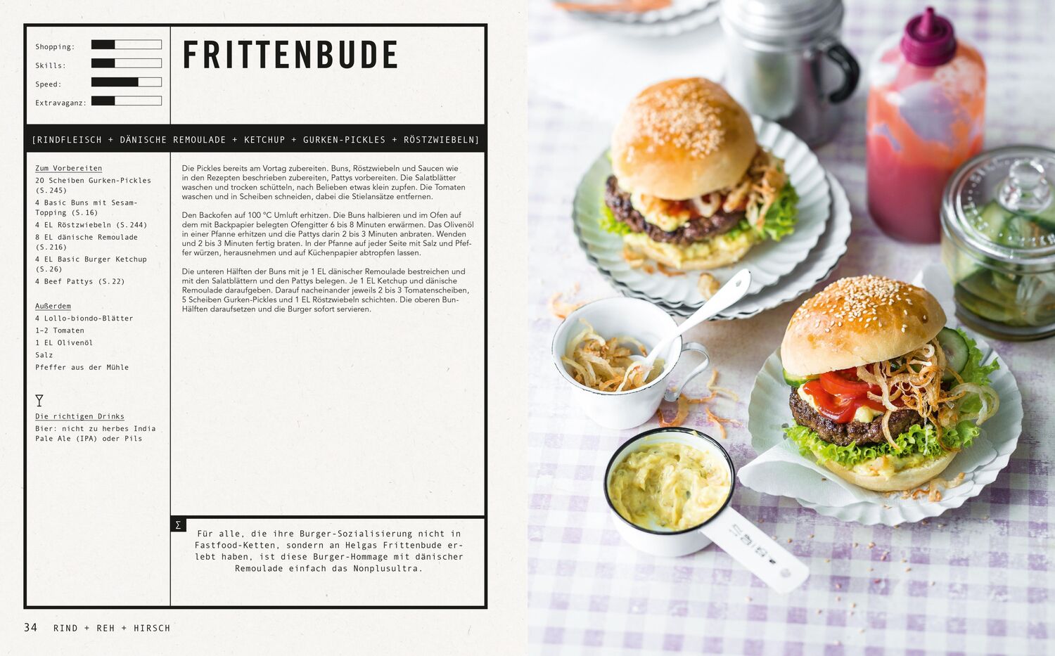 Bild: 9783965841024 | Die Burger-Formel | 70 Burger + 60 Extras = genialer Geschmack | Buch