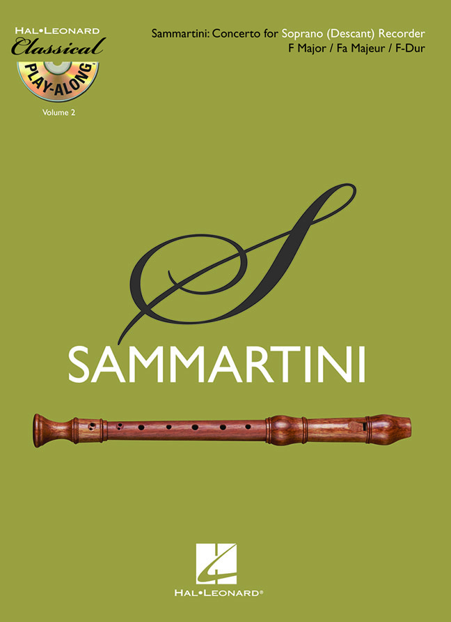 Cover: 9789043132046 | Concerto for Soprano (Descant) Recorder in F Major | Sammartini | 2009