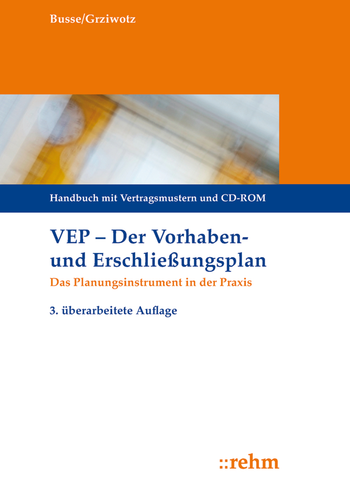 Cover: 9783807325453 | VEP Der Vorhaben- und Erschließungsplan | Jürgen Busse (u. a.) | Buch