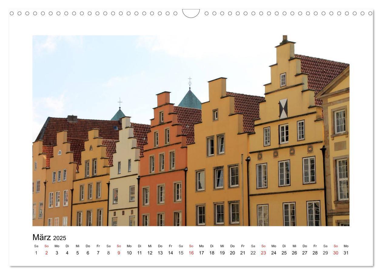 Bild: 9783435766055 | Die Friedensstadt Osnabrück (Wandkalender 2025 DIN A3 quer),...