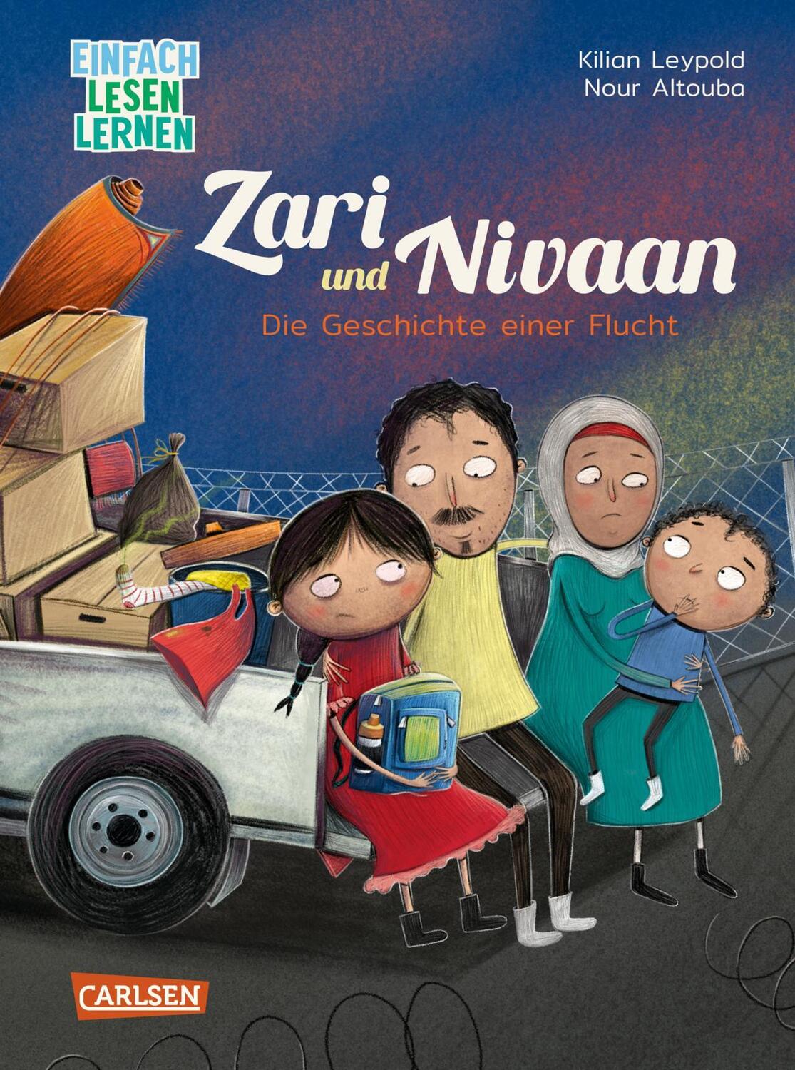 Cover: 9783551690067 | Zari und Nivaan - Die Geschichte einer Flucht | Kilian Leypold | Buch