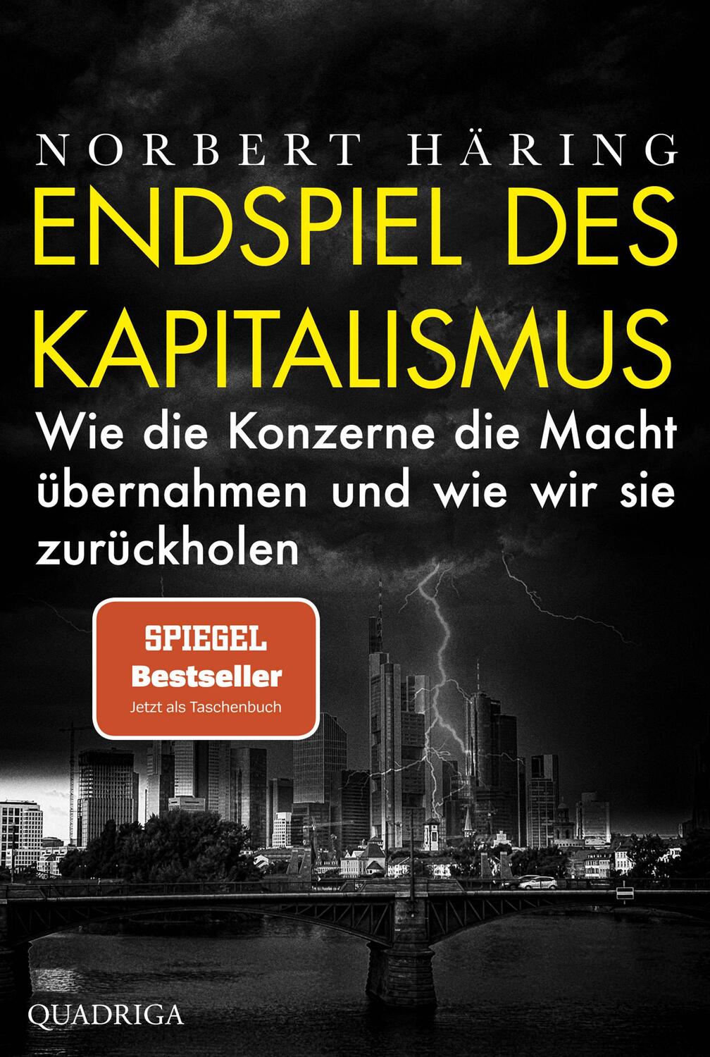 Cover: 9783404070077 | Endspiel des Kapitalismus | Norbert Häring | Taschenbuch | 398 S.
