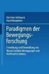 Cover: 9783531132501 | Paradigmen der Bewegungsforschung | Taschenbuch | 268 S. | Deutsch