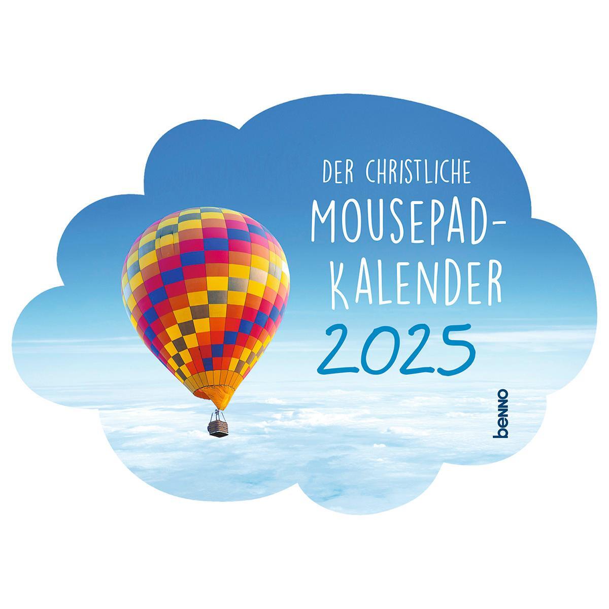 Cover: 9783746264769 | Der christliche Mousepad-Kalender 2025 | Kalender | 12 S. | Deutsch