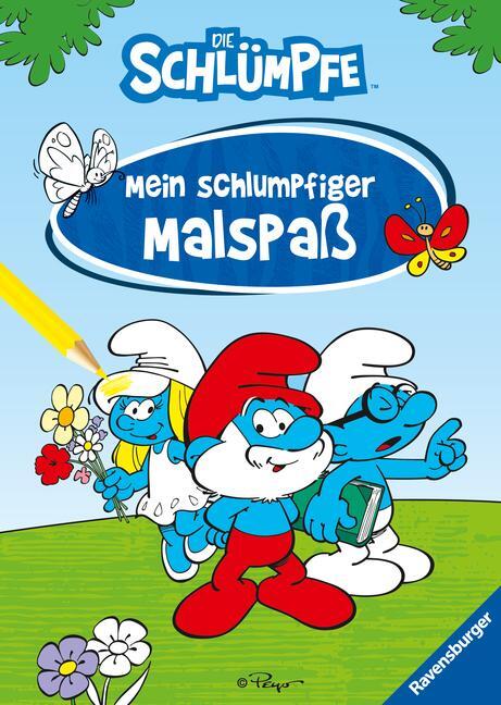 Cover: 9783473497423 | Ravensburger Die Schlümpfe - Mein schlumpfiger Malspaß - Malheft...