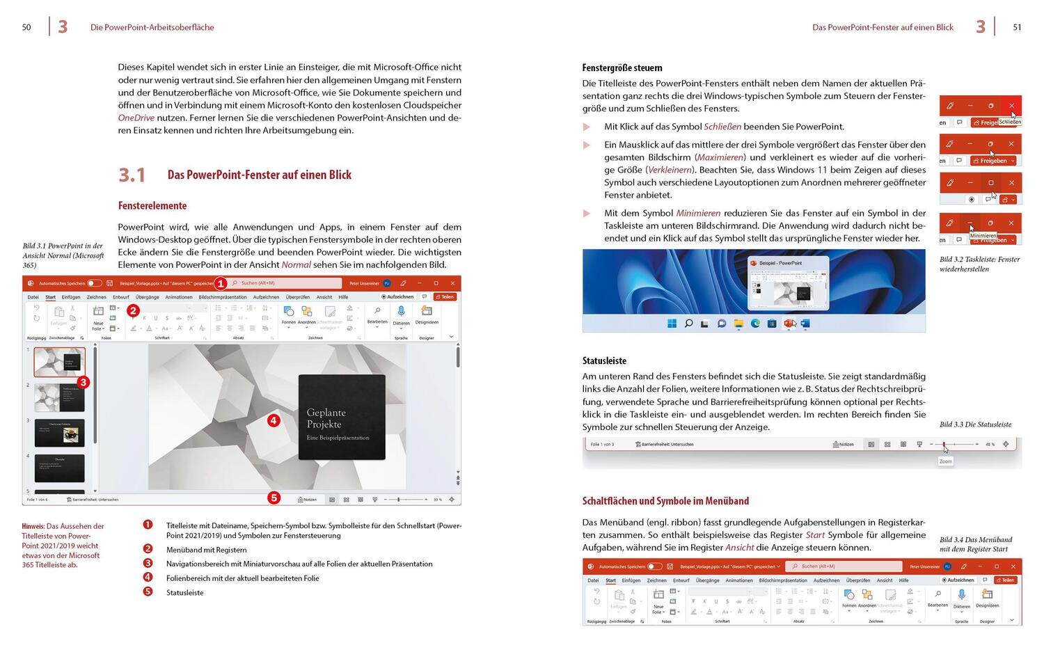 Bild: 9783832805210 | PowerPoint 2021, 2019 + Microsoft 365 | Inge Baumeister | Taschenbuch