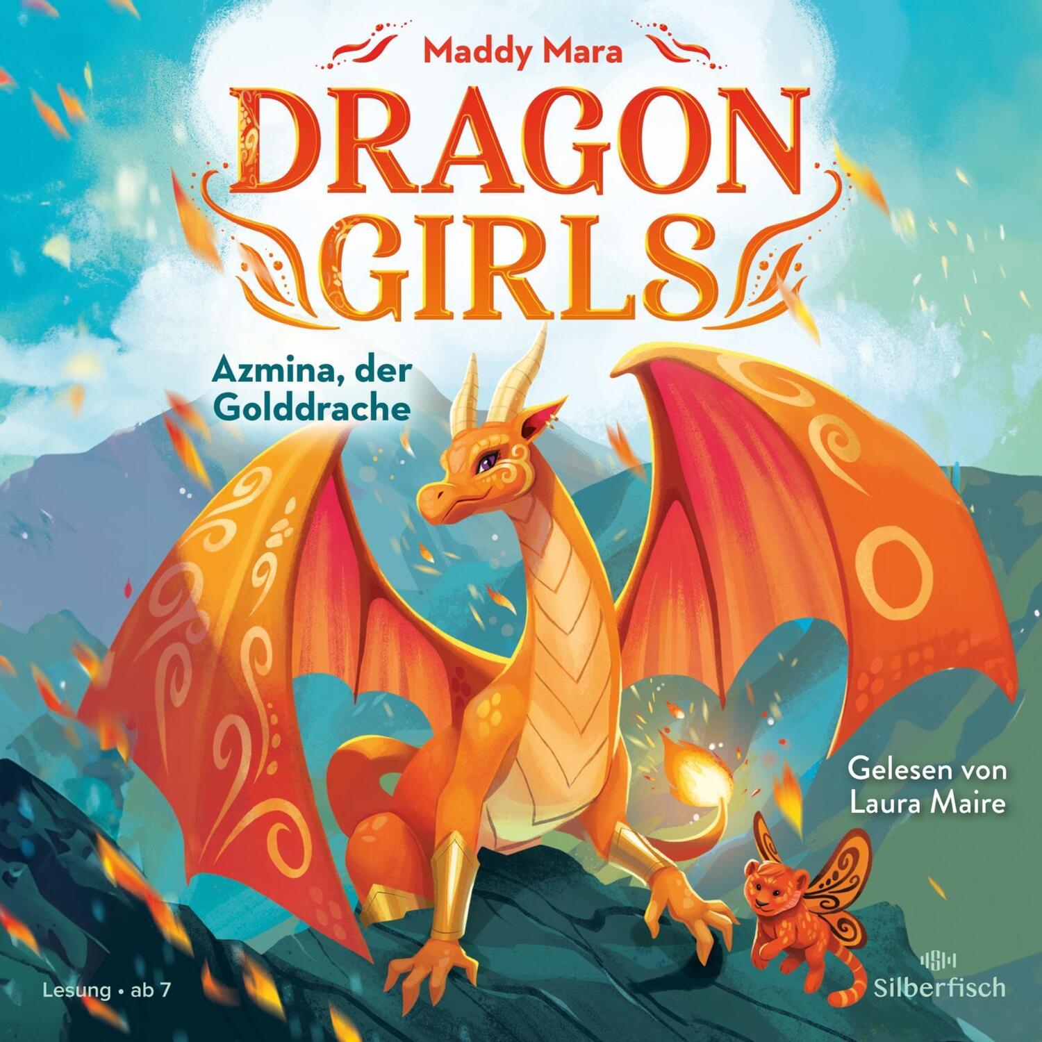 Cover: 9783745604993 | Dragon Girls 1: Dragon Girls - Azmina, der Golddrache | 1 CD | Mara