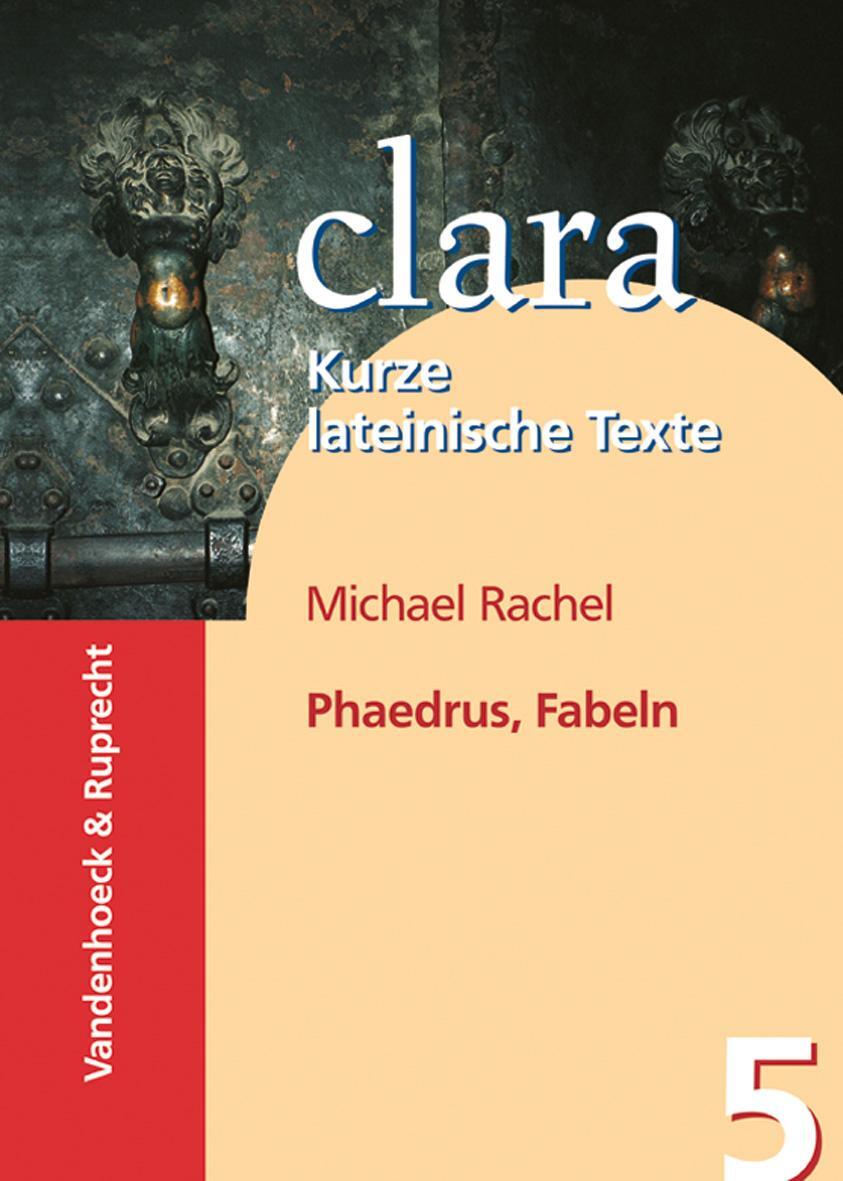Cover: 9783525717042 | Fabeln | Phaedrus | Taschenbuch | clara. Kurze lateinische Texte
