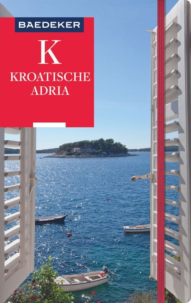 Cover: 9783829747288 | Baedeker Reiseführer Kroatische Adria | mit praktischer Karte EASY ZIP