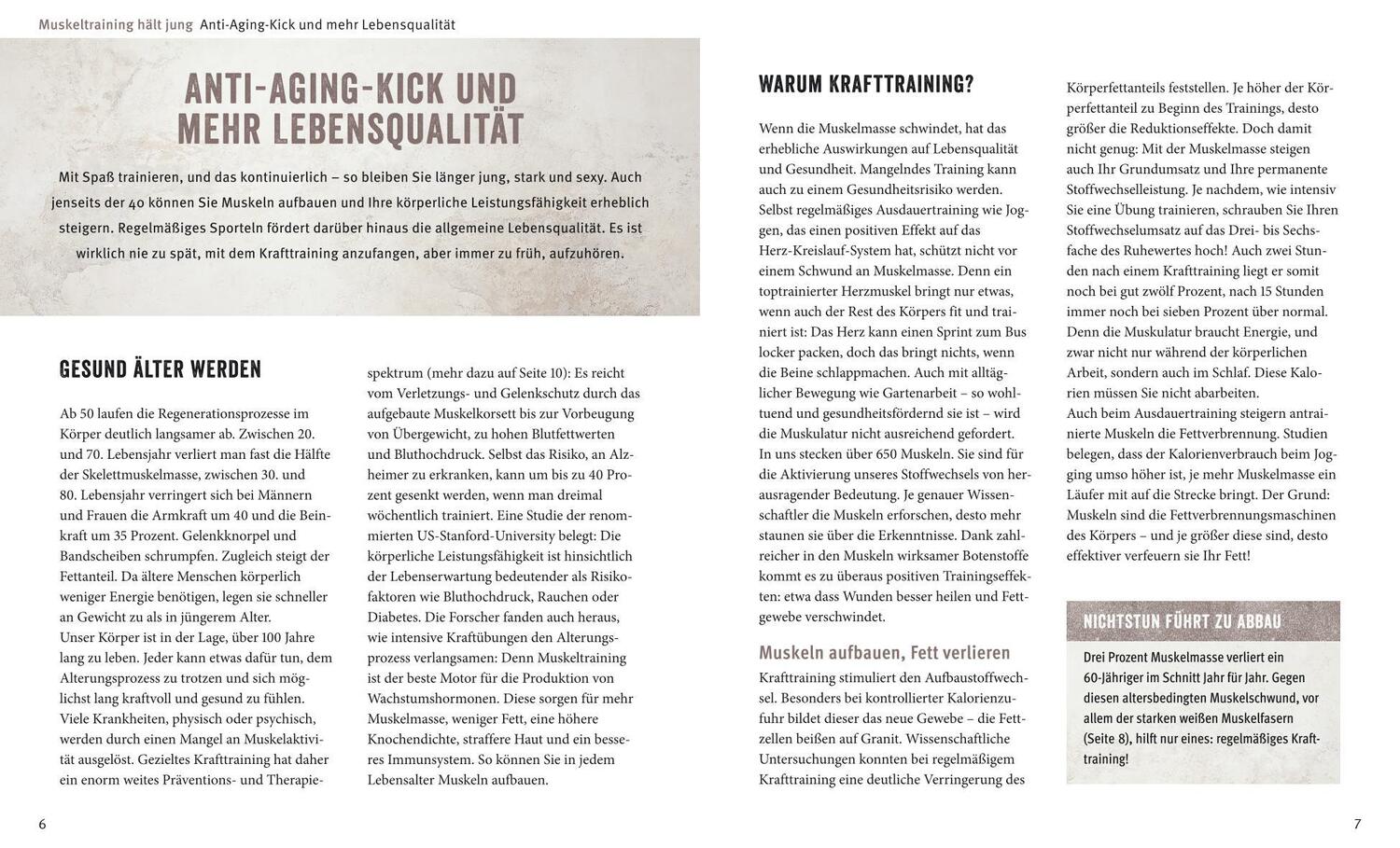 Bild: 9783833864384 | Muskeltraining für Späteinsteiger | Thorsten Tschirner | Taschenbuch