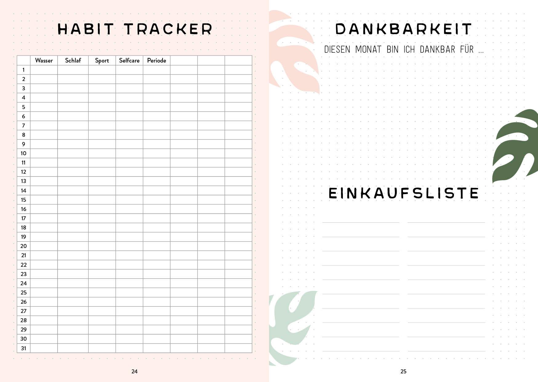 Bild: 9783745907643 | Mein Bullet Journal (Jungle Edition) - Besser planen &amp; Träume...