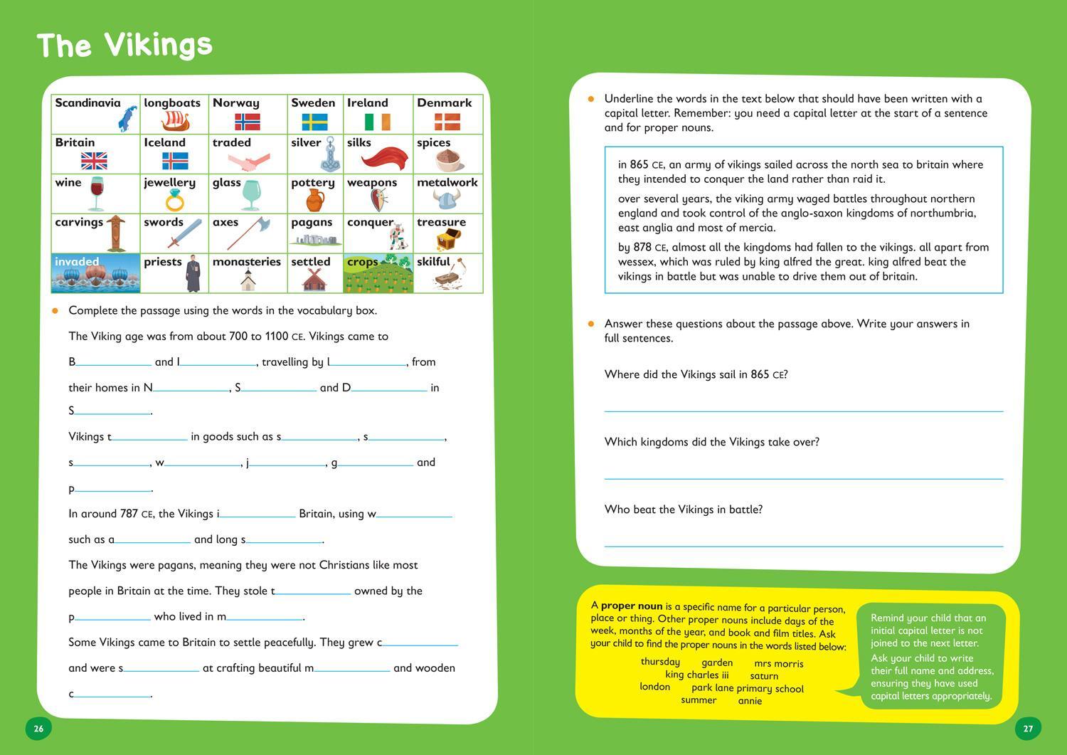 Bild: 9780008617899 | Vocabulary Activity Book Ages 7-9 | Ideal for Home Learning | Learning