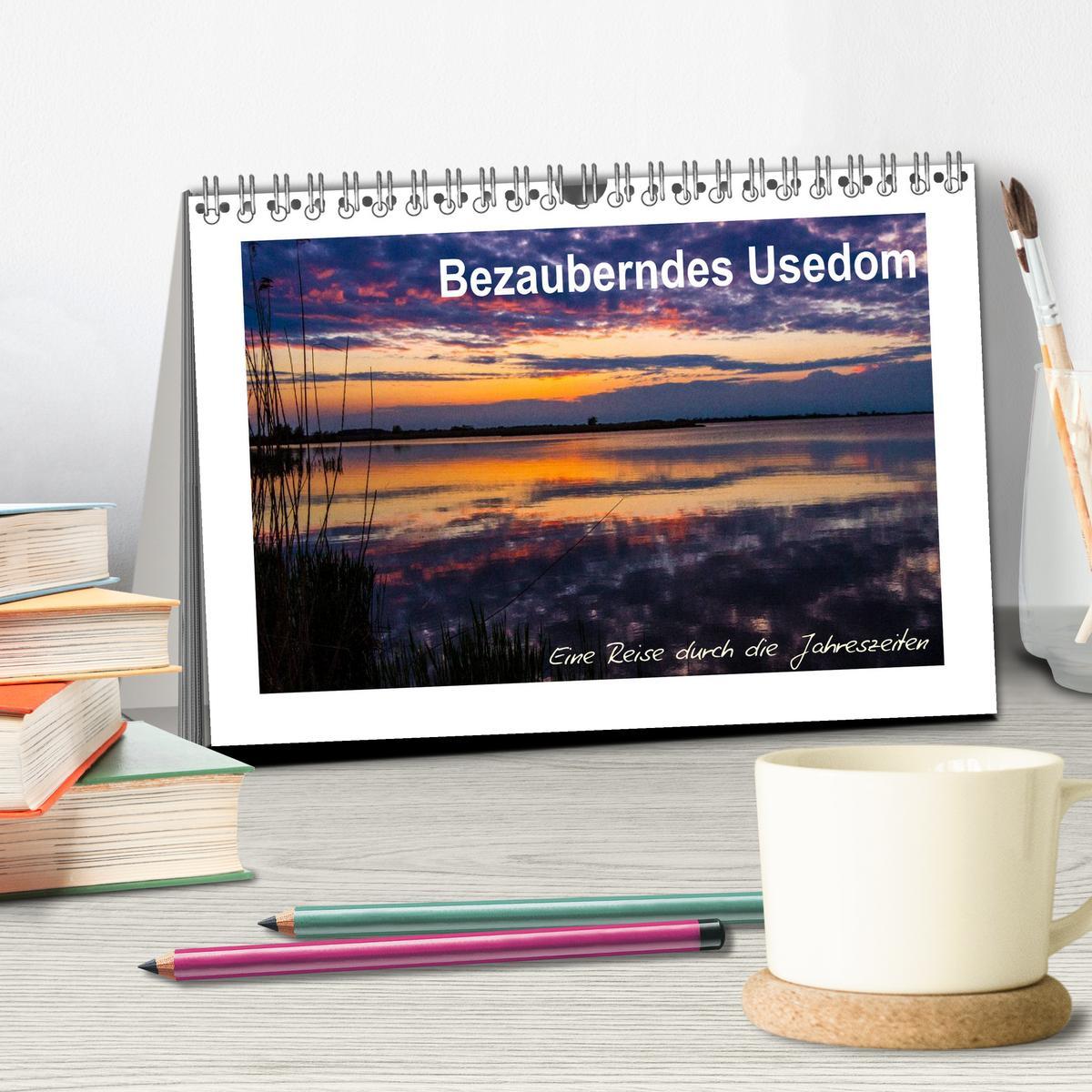 Bild: 9783435808328 | Bezauberndes Usedom (Tischkalender 2025 DIN A5 quer), CALVENDO...