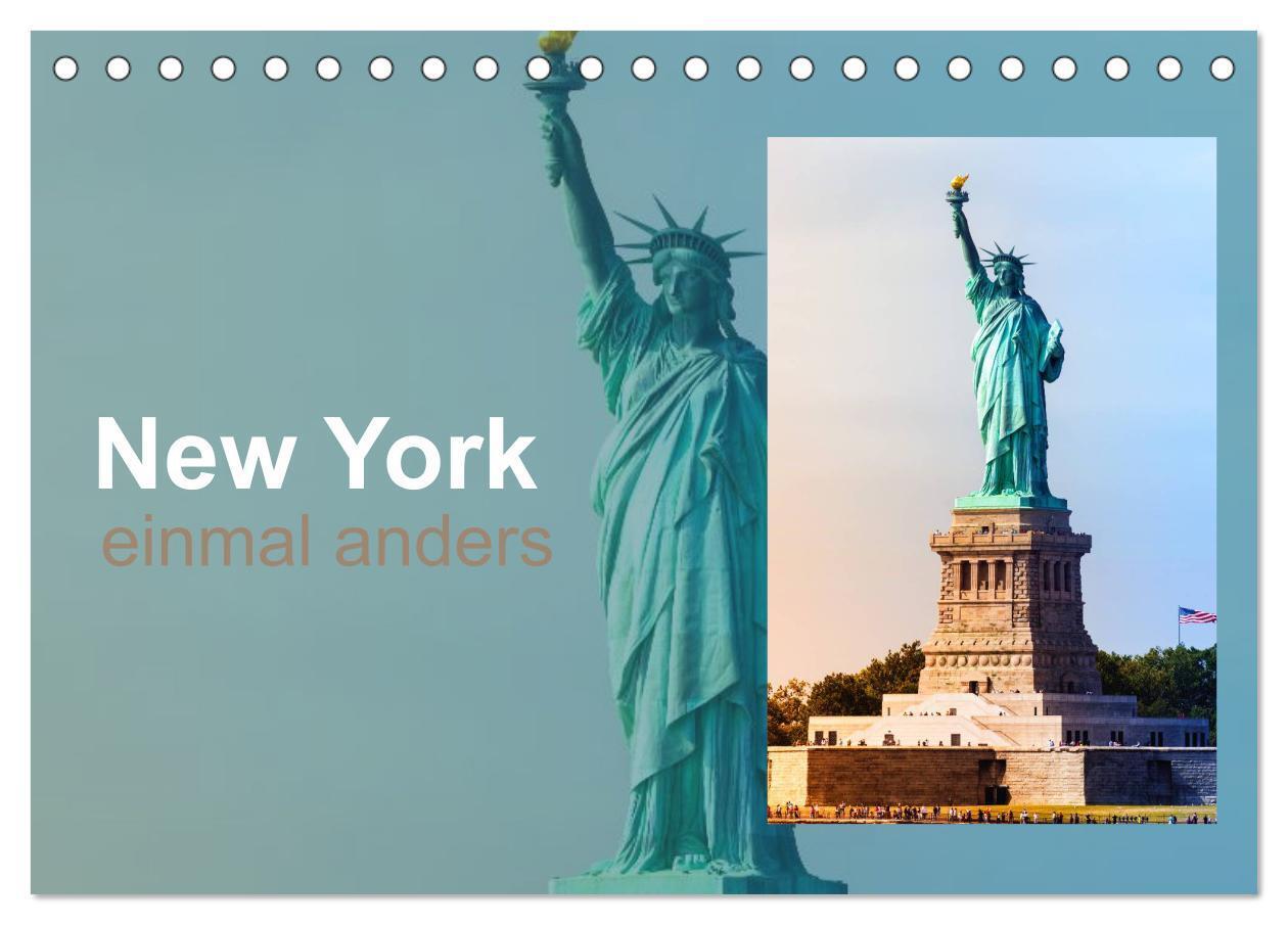 Cover: 9783675834705 | New York - einmal anders (Tischkalender 2024 DIN A5 quer), CALVENDO...