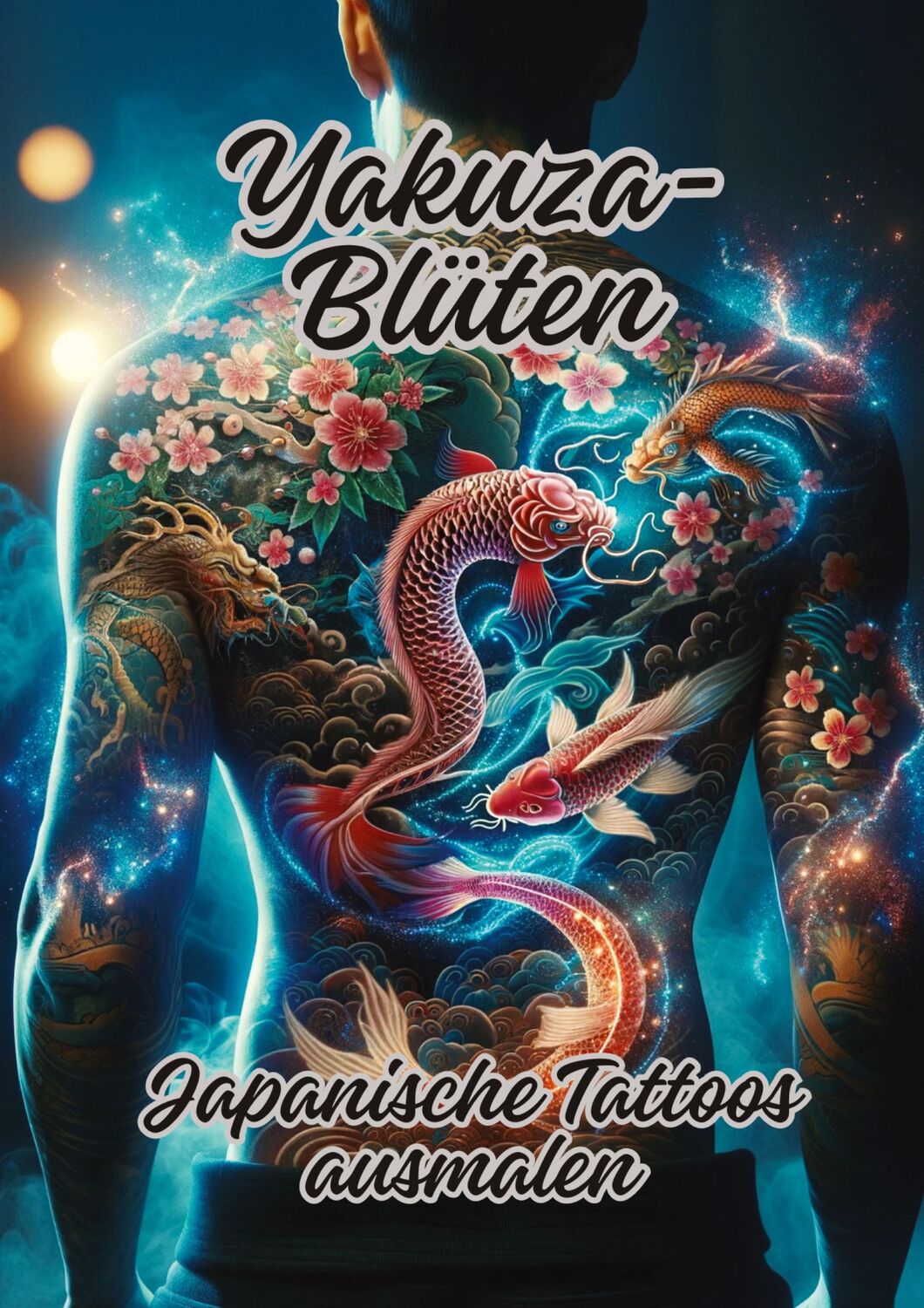 Cover: 9783384155764 | Yakuza-Blüten | Japanische Tattoos ausmalen | Ela Artjoy | Taschenbuch