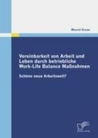 Cover: 9783836682237 | Vereinbarkeit von Arbeit und Leben durch betriebliche Work-Life...