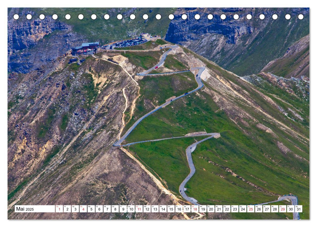 Bild: 9783435165612 | Rund um den Großglockner (Tischkalender 2025 DIN A5 quer), CALVENDO...