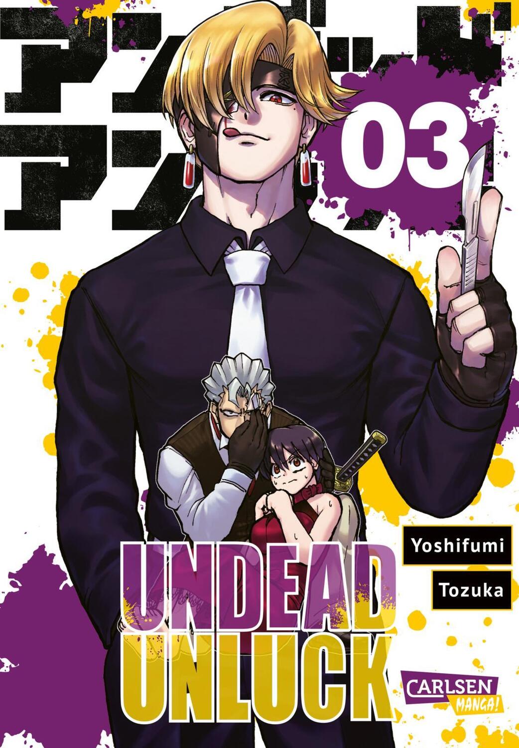 Cover: 9783551710567 | Undead Unluck 3 | Yoshifumi Tozuka | Taschenbuch | Undead Unluck