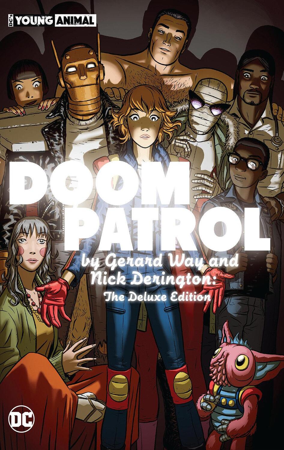 Cover: 9781779521385 | Doom Patrol by Gerard Way and Nick Derington: The Deluxe Edition