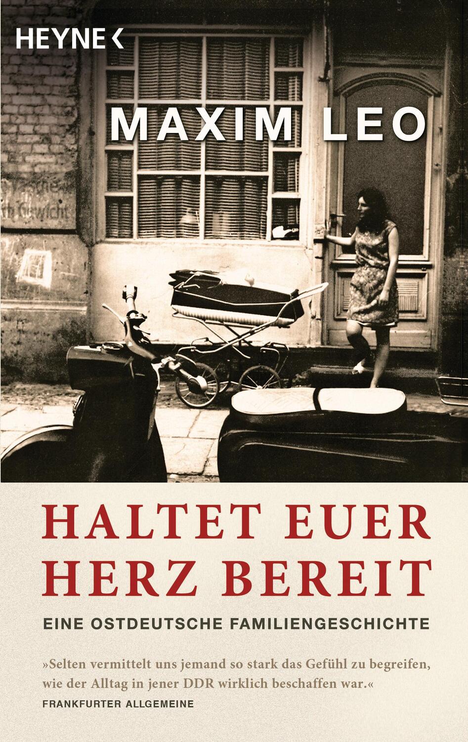 Cover: 9783453408074 | Haltet euer Herz bereit | Eine ostdeutsche Familiengeschichte | Leo