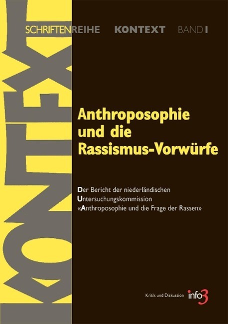 Cover: 9783924391249 | Anthroposophie und die Rassismus-Vorwürfe | Taschenbuch | 364 S.
