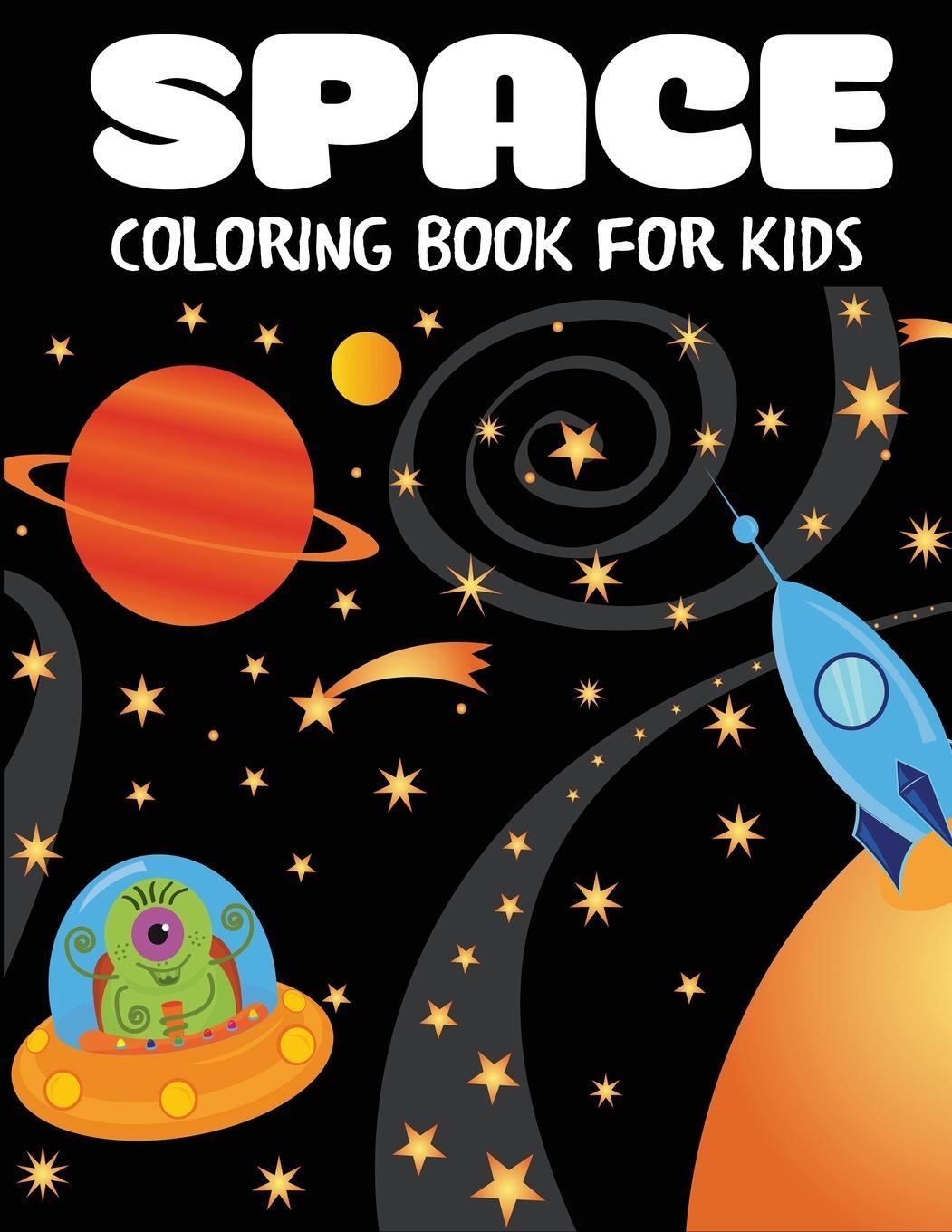 Cover: 9781947243828 | Space Coloring Book for Kids | Blue Wave Press | Taschenbuch | 2018