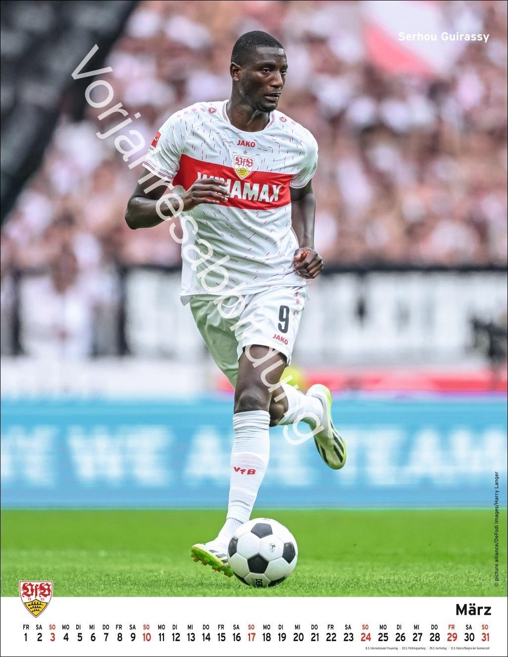 Bild: 9783756405404 | VfB Stuttgart Posterkalender 2025 | Heye | Kalender | Spiralbindung