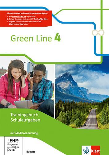 Cover: 9783128030418 | Green Line 4. Ausgabe Bayern. Trainingsbuch Schulaufgaben, Heft mit...