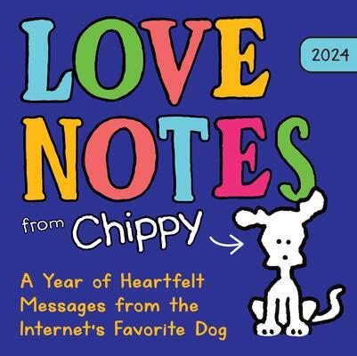 Cover: 9781728268675 | 2024 Love Notes from Chippy the Dog Boxed Calendar | David Vozar