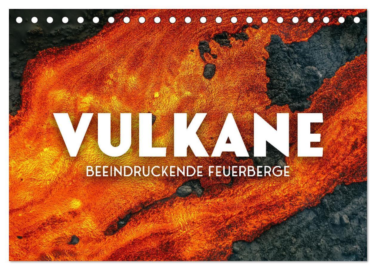 Cover: 9783383940620 | Vulkane - Beeindruckende Feuerberge (Tischkalender 2025 DIN A5...