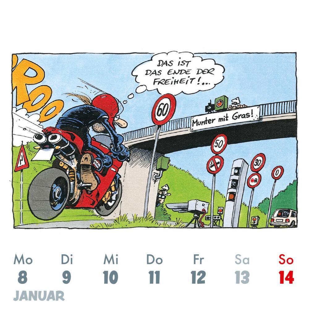 Bild: 9783830320760 | MOTOmania Postkartenkalender 2024 | Holger Aue | Kalender | MOTOmania
