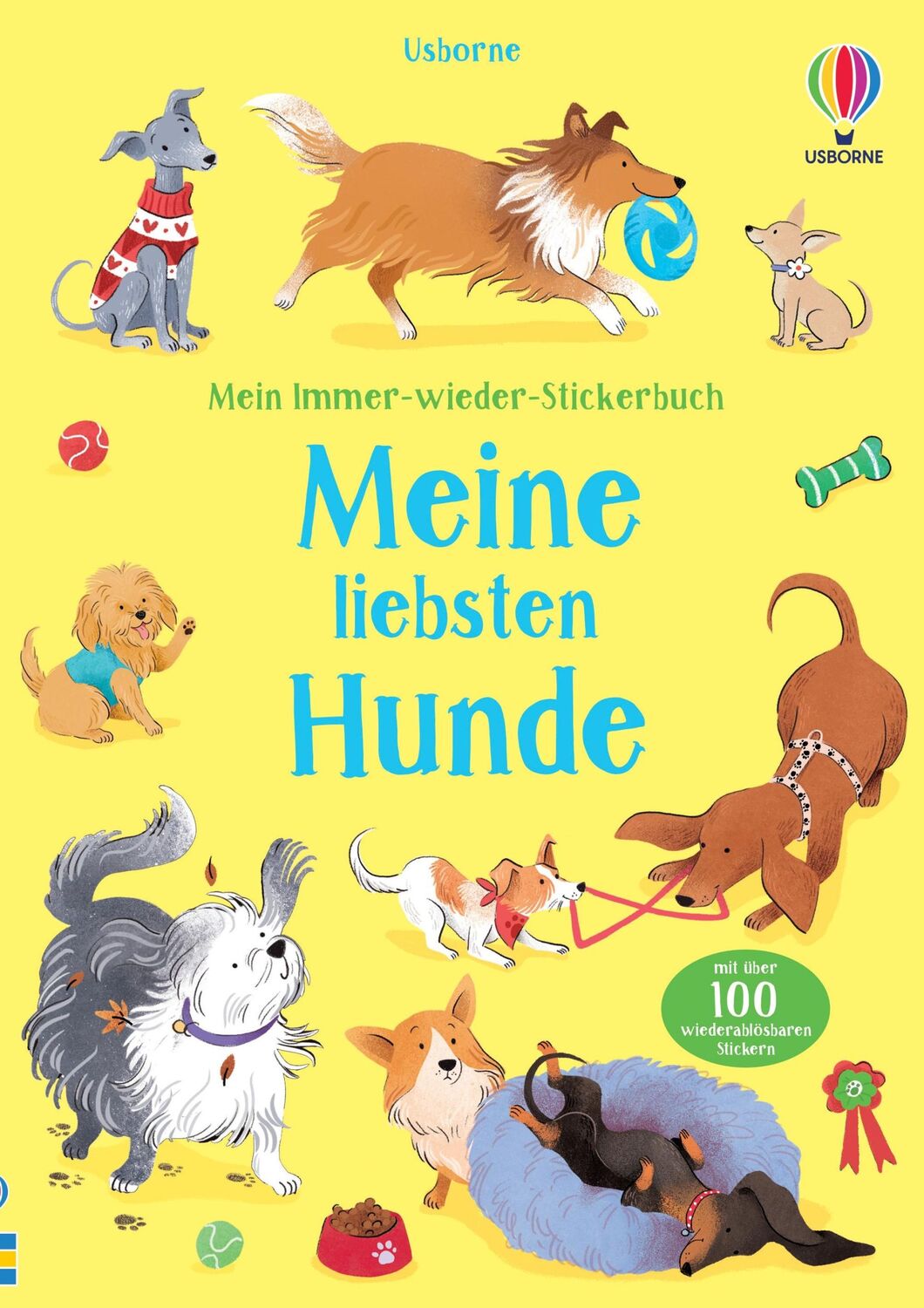 Cover: 9781035702572 | Mein Immer-wieder-Stickerbuch: Meine liebsten Hunde | Taschenbuch