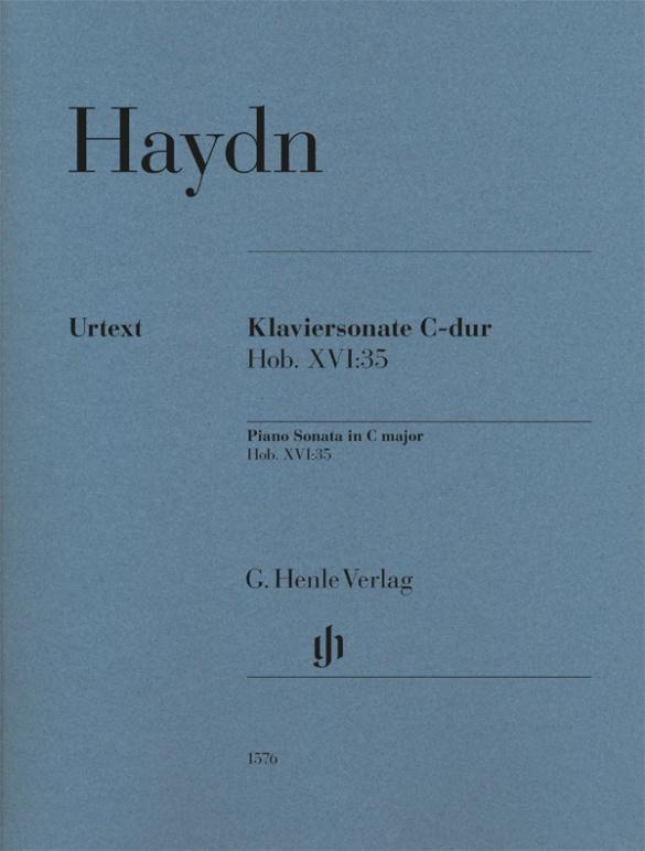Cover: 9790201815763 | Haydn, Joseph - Klaviersonate C-dur Hob. XVI:35 | Georg Feder | Buch