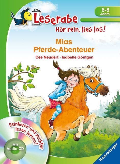 Cover: 9783473365722 | Mias Pferde-Abenteuer - Leserabe ab 1. Klasse - Erstlesebuch für...